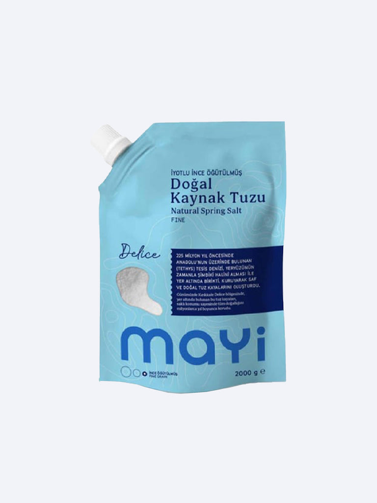 Mayi Tuz - İyotlu İnce Kaynak Tuzu 2000 Gr